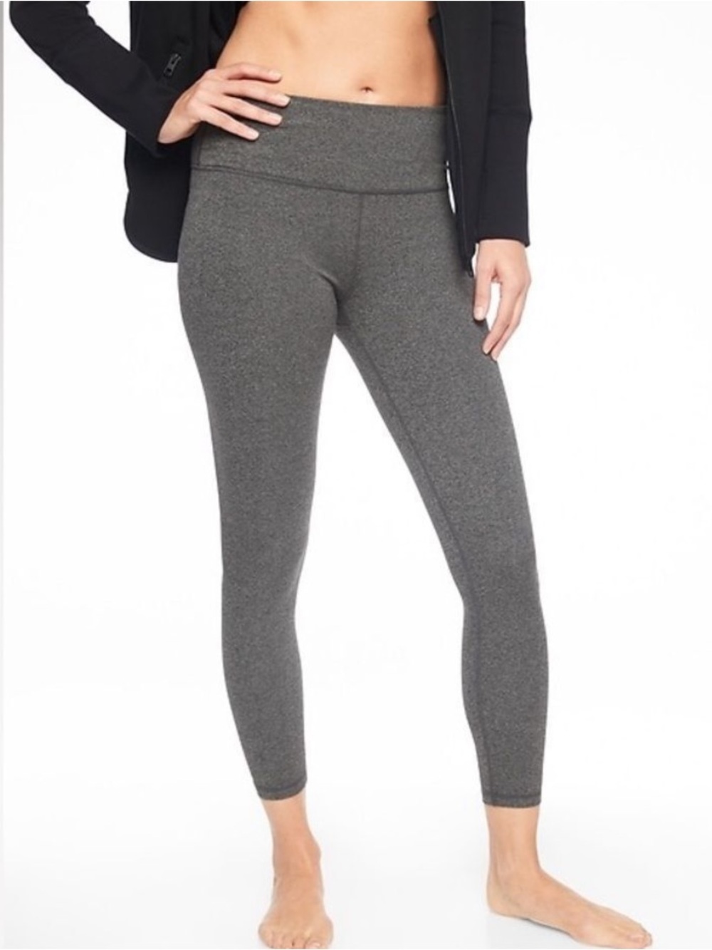Athleta Charcoal Grey Legging 7/8